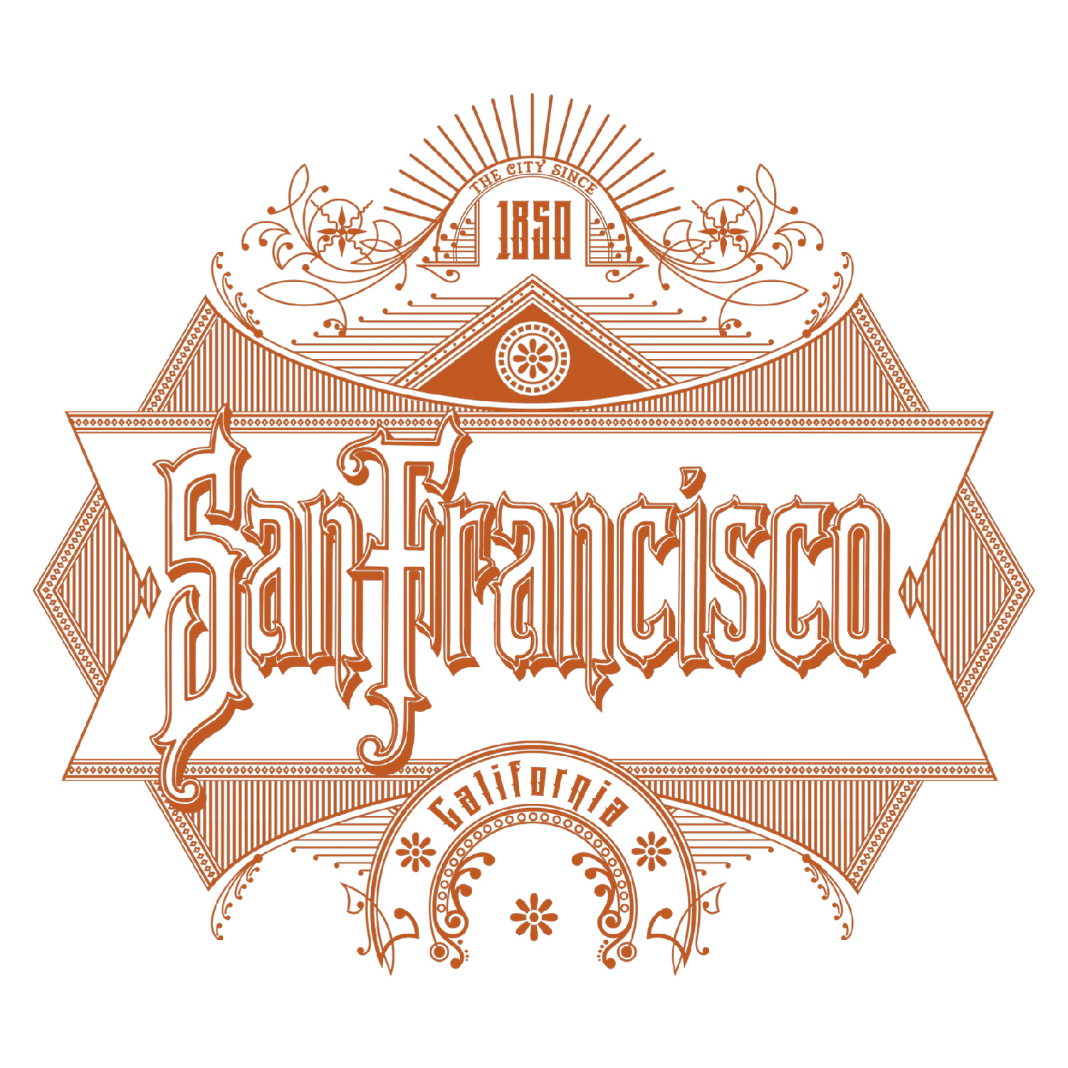 SF Mercantile Vintage Graphic San Francisco Pullover Hoodie