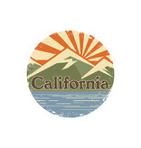 SF Mercantile California Mountain Bear Unisex Zip Hoodie