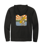 SF Mercantile California Mountain Bear Unisex Zip Hoodie