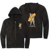 SF Mercantile California Bear Hug Zip Fleece Hoodie