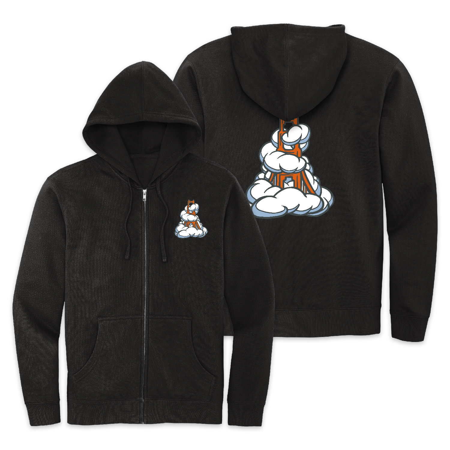 SF Mercantile Karl the Fog Fleece Zip Hoodie