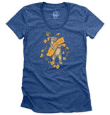 SF Mercantile Bear and Poppy Women's Scoop Neck Tee