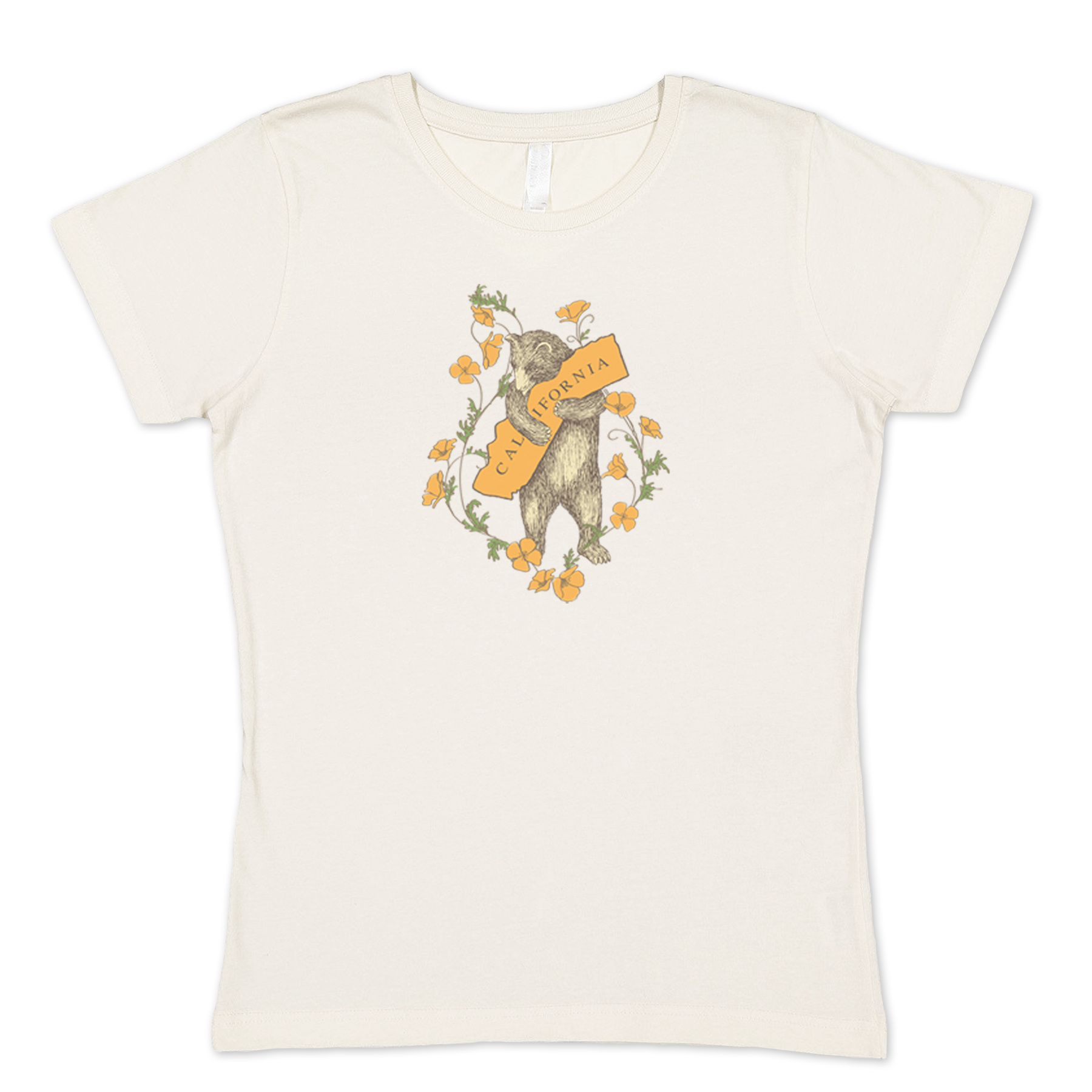 SF Mercantile Bear and Poppy Women's Scoop Neck Tee