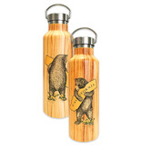SF Mercantile California Bear Woodgrain Water Bottle