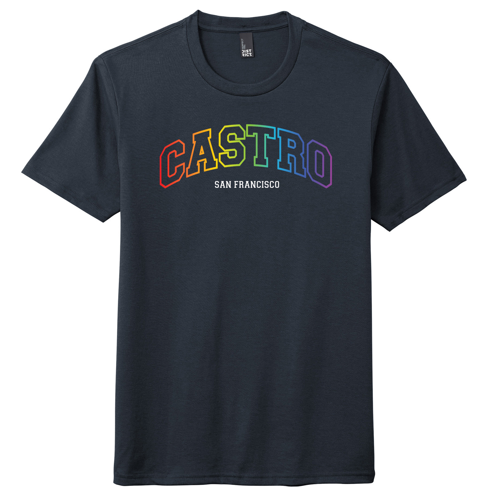 CASTRO  Navy Tee
