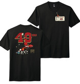 49ers at Kezar Stadium 1946 Tee, Black