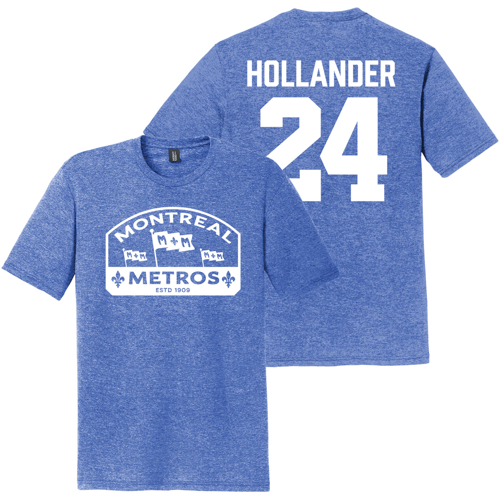 24 Hollander Tee, Royal,