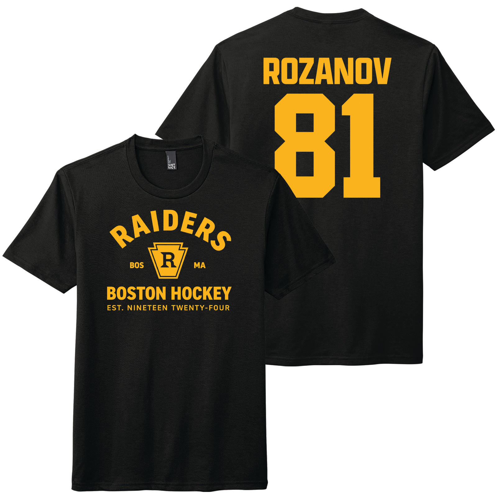 81 Rozanov Tee, Black