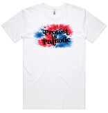 Protest is Patriotic Tee, White