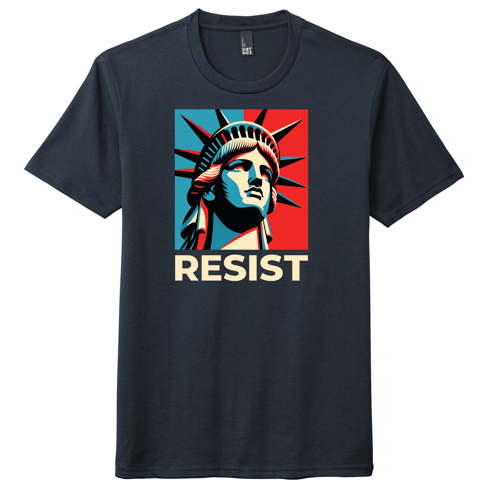 Liberty Resist Tee, Navy