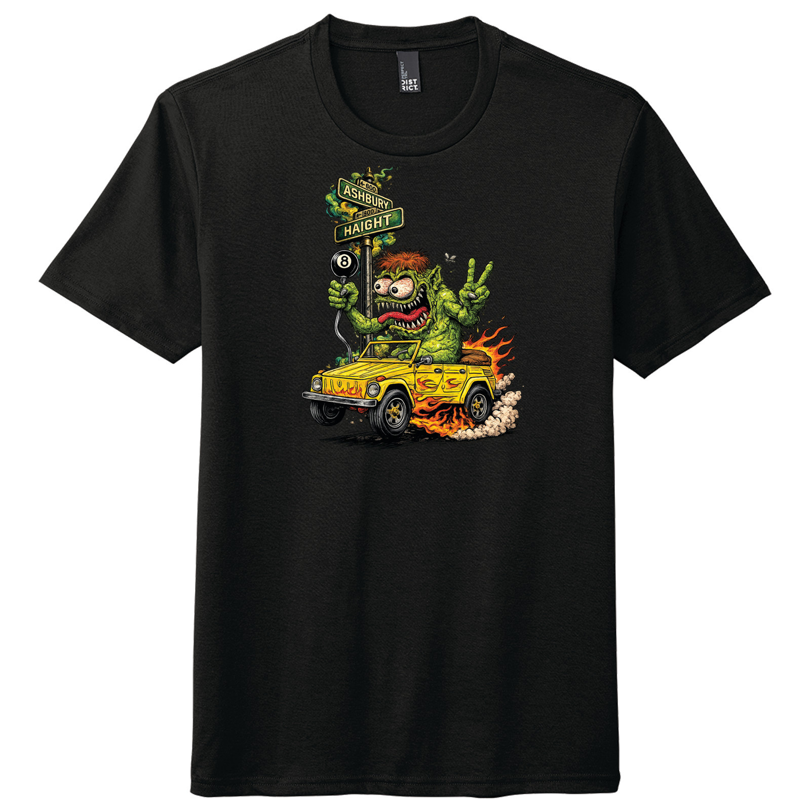 HA Monster Thing Tee, Black
