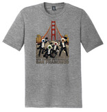 See Things GGB Tee, Heather Grey