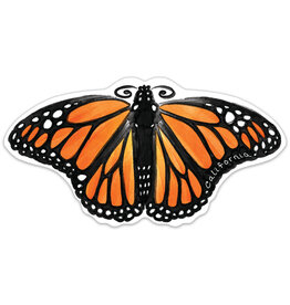 California Monarch Butterfly Vinyl Sticker