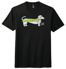 Golden Gate Bark Unisex Tee, Black