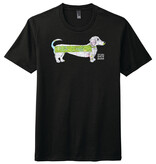 Golden Gate Bark Unisex Tee, Black