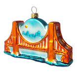SF Mercantile Golden Gate Bridge Glass Ornament