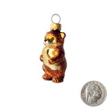SF Mercantile Mini Bear Hug Glass Ornament