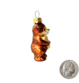 SF Mercantile Mini Bear Hug Glass Ornament