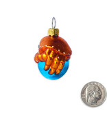 SF Mercantile Mini Crab Glass Ornament