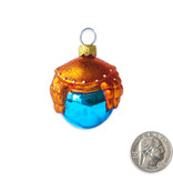 SF Mercantile Mini Crab Glass Ornament