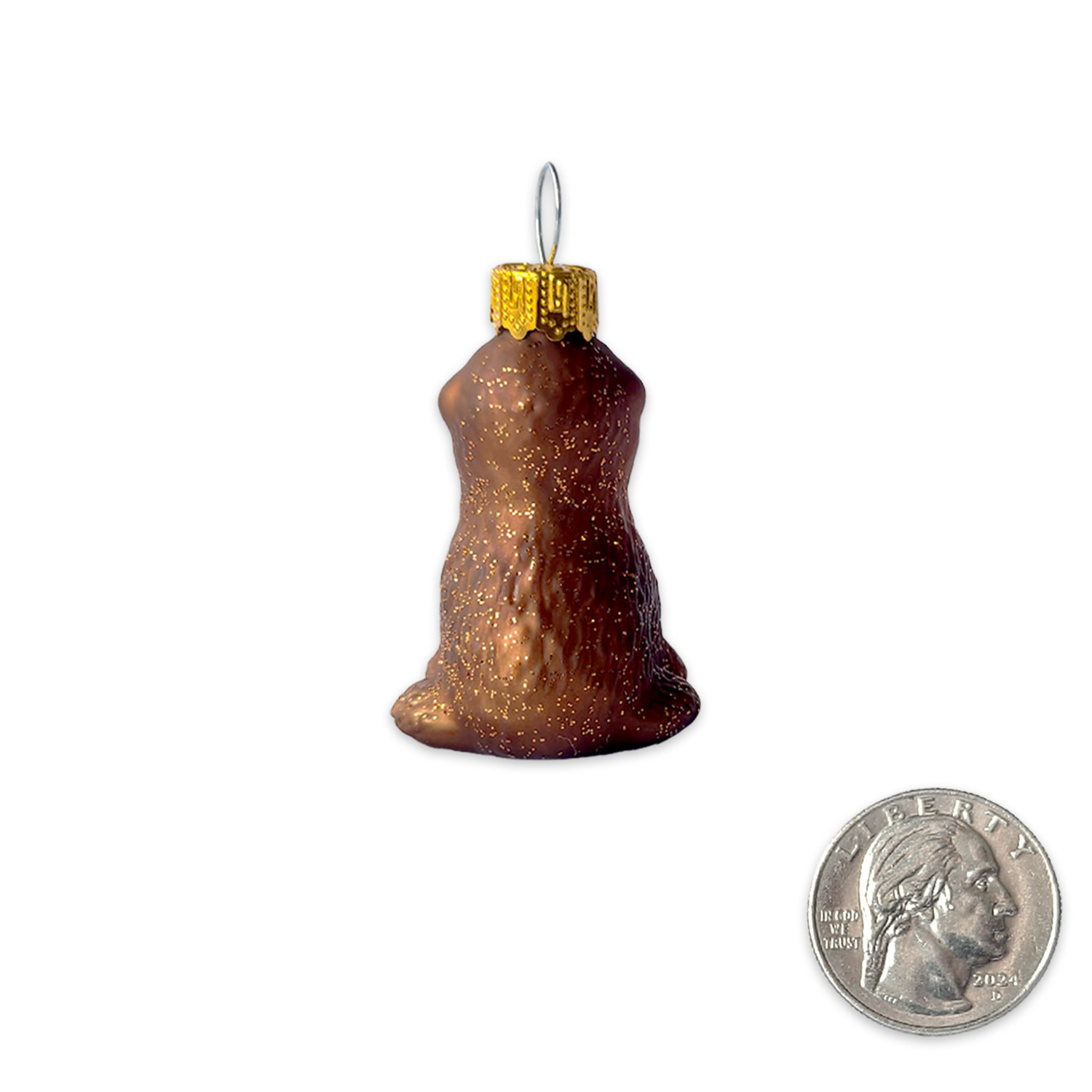 SF Mercantile Mini Sea Lion Glass Ornament