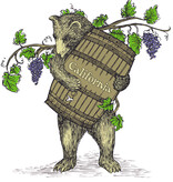 Wine Barrel Bear Tote