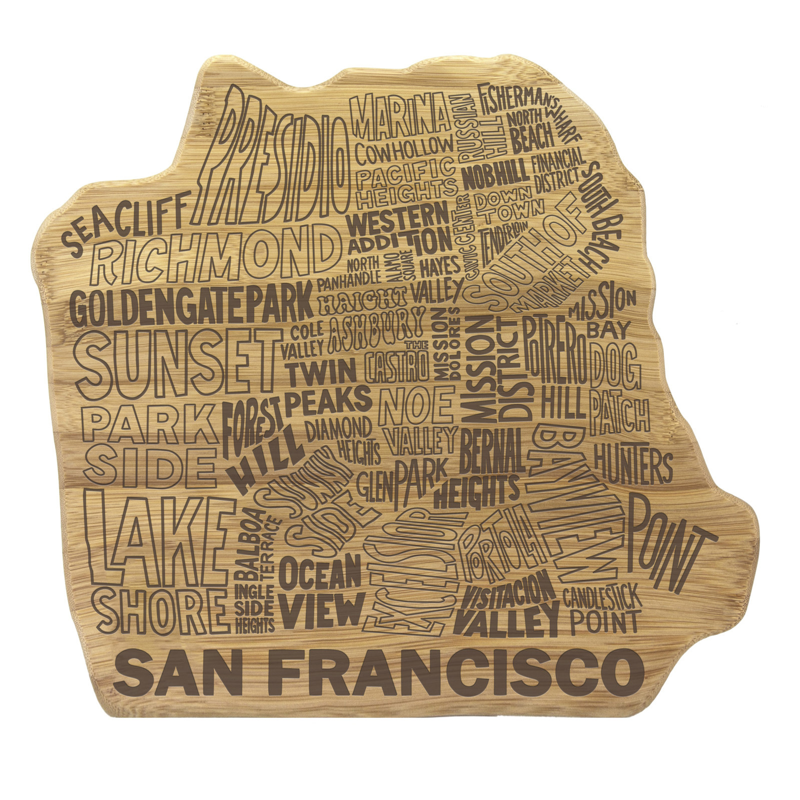 SF Mercantile SF Bamboo Cutting Board