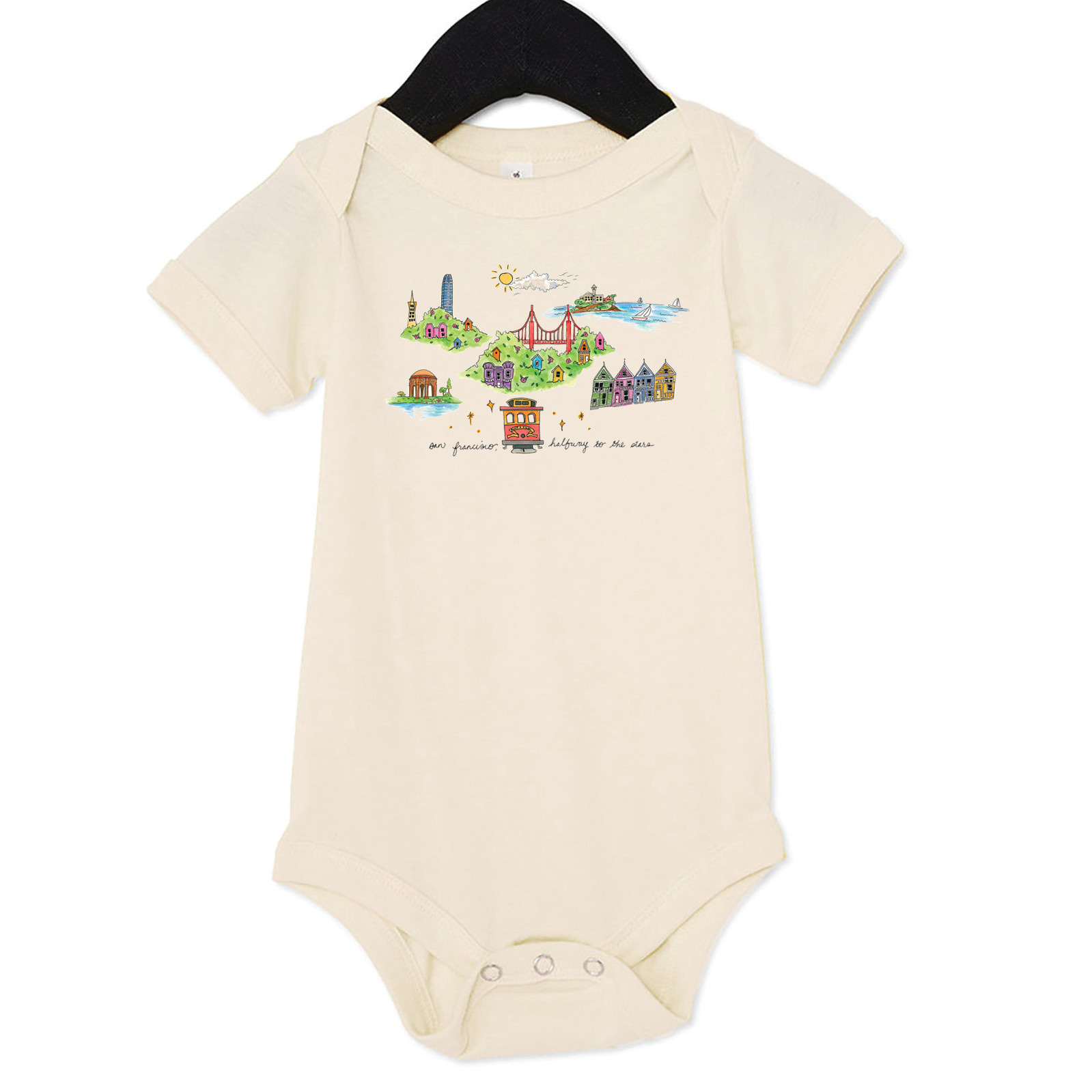 SF Mercantile Halfway to the Stars Onesie