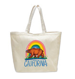 Good Vibes Bear Beach Bag