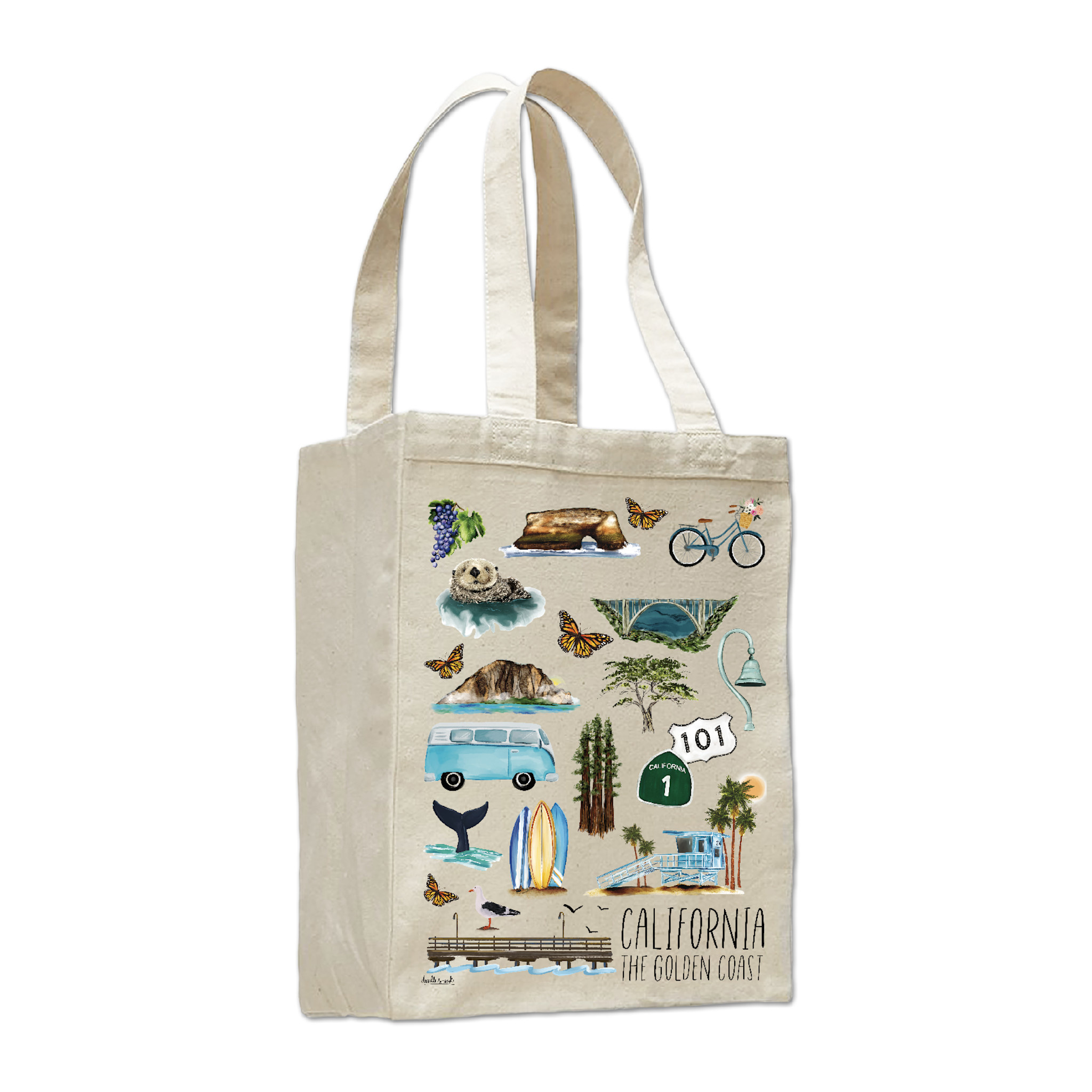 Golden Coast Book Bag