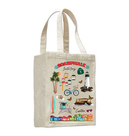 Santa Cruz Collage Book Bag