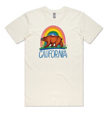 Good Vibes Bear Unisex Tee, Cream