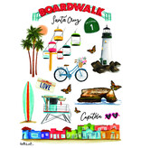 Santa Cruz Collage Book Bag