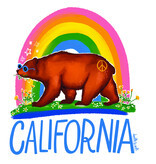 Good Vibes Bear Onesie, Cream