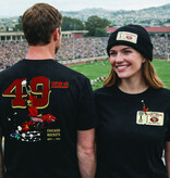 SF Mercantile 49ers at Kezar Stadium 1946 Tee, Black
