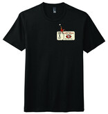 SF Mercantile 49ers at Kezar Stadium 1946 Tee, Black