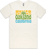 Oakland Groovy Unisex Tee, Cream