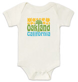 Oakland Groovy Onesie, Cream