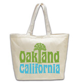 Oakland Groovy Beach Bag