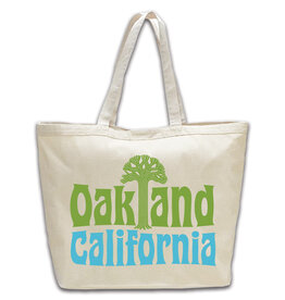 Oakland Groovy Beach Bag