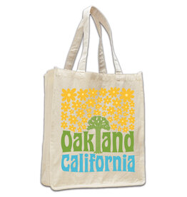 Oakland Groovy Large Shopping Tote