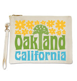 Oakland Groovy Zipper Pouch