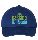 Oakland Groovy Cap, Royal Blue
