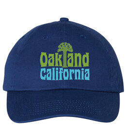 Oakland Groovy Cap, Royal Blue