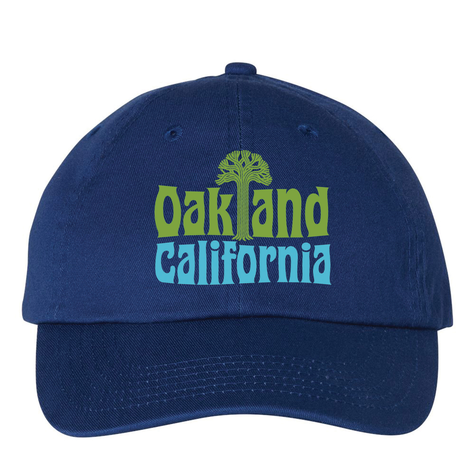 Oakland Groovy Cap, Royal Blue