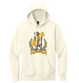 Oakland Bear Unisex Pullover Hoodie, Cream