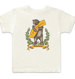 Oakland Bear Kids Tee, Cream