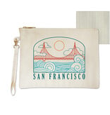 Wavy Bridge Zipper Pouch