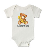 CA Teddy Bear Natural Onesie