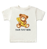 CA Teddy Bear Natural Kids Tee